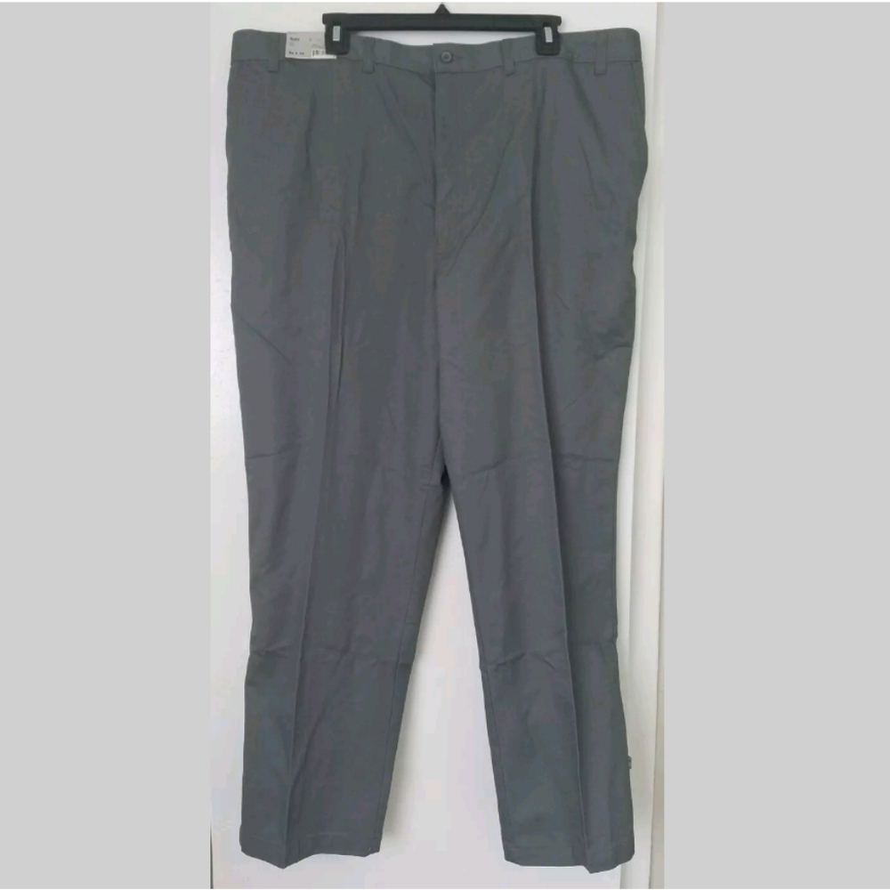 NEW Men's David Taylor 46x30 Gray Dress Pants NWT